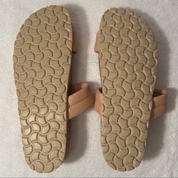 Biostep Light Pink Leather Sandals Slides Slip Ons Made in Spain NWT - Picture 6 of 9